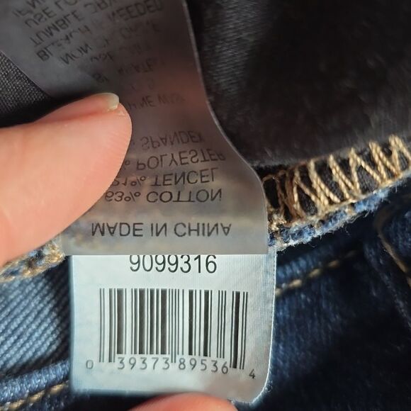 Two By Vince Camuto Mid-Rise Frayed Hem Skinny Jeans - Size 0/25 - Picture 14 of 14